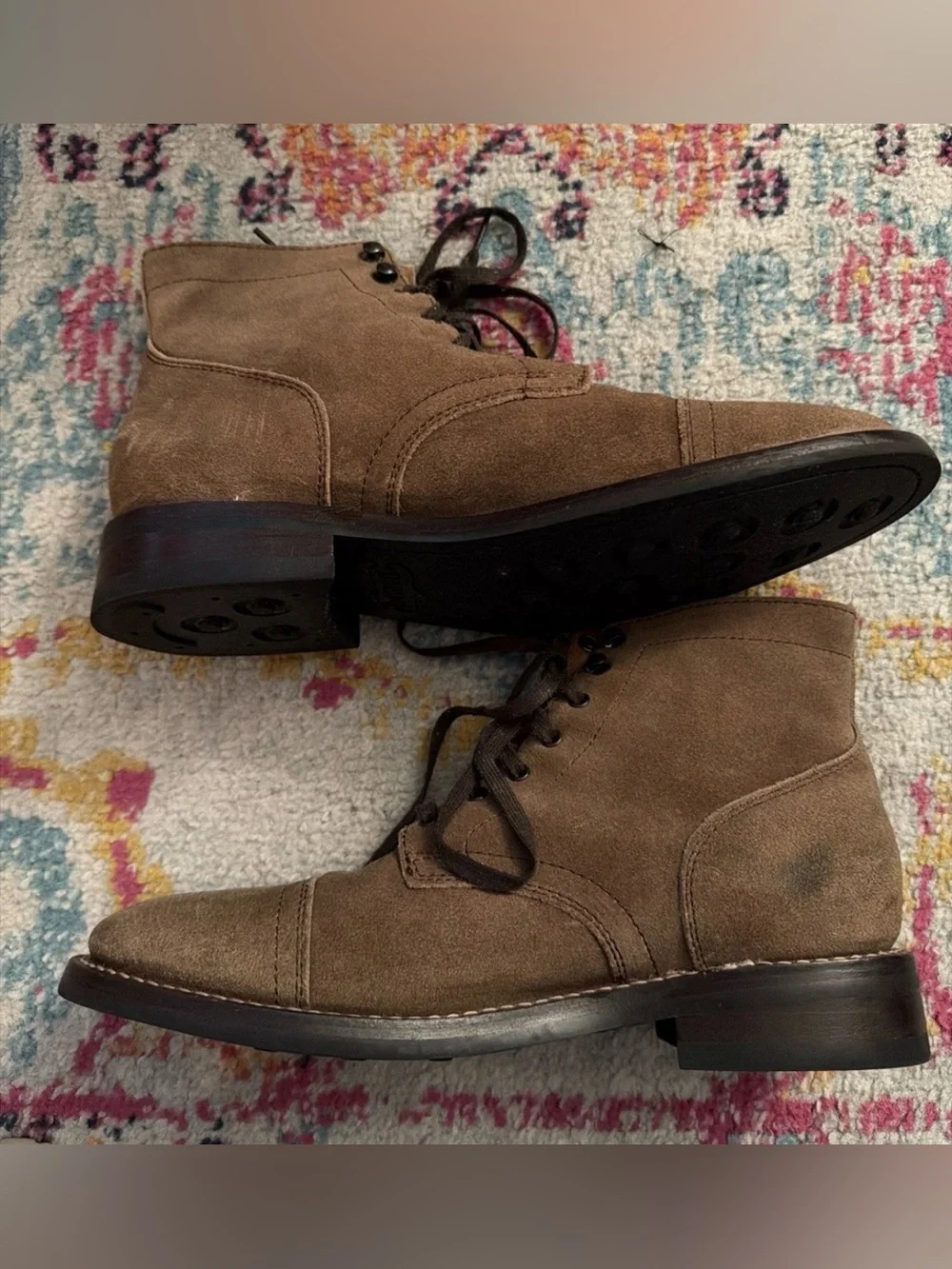 thursday boot company captain men's lace-up boot Dusty